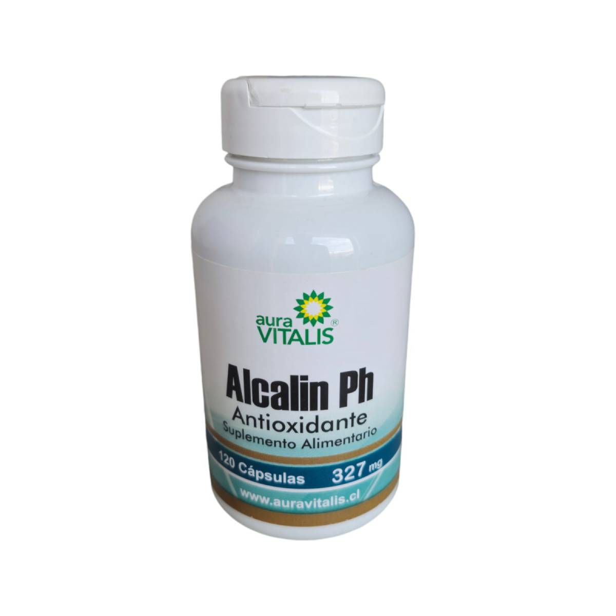 Alcalin Ph Cápsulas 327 Mg X 120 Auravitalis Sabor Neutro - Comercial MEF