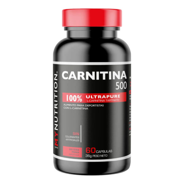 Carnitina 500mg 60 Capsulas MYN