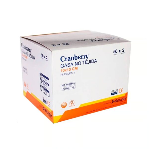 Gasa Estéril No Tejida Tamaño 10x10 Cm 1 Caja De 50 Sobres