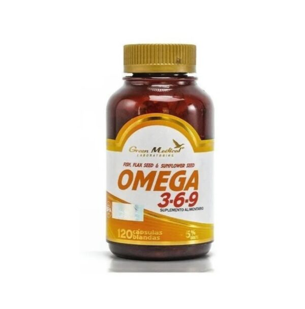 Omega 3-6-9 120 Caps 1000mg Green Medical