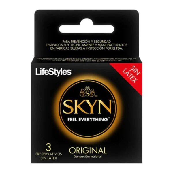 Lifestyles Condones Feel Everything Sin Latex Original 3 Und