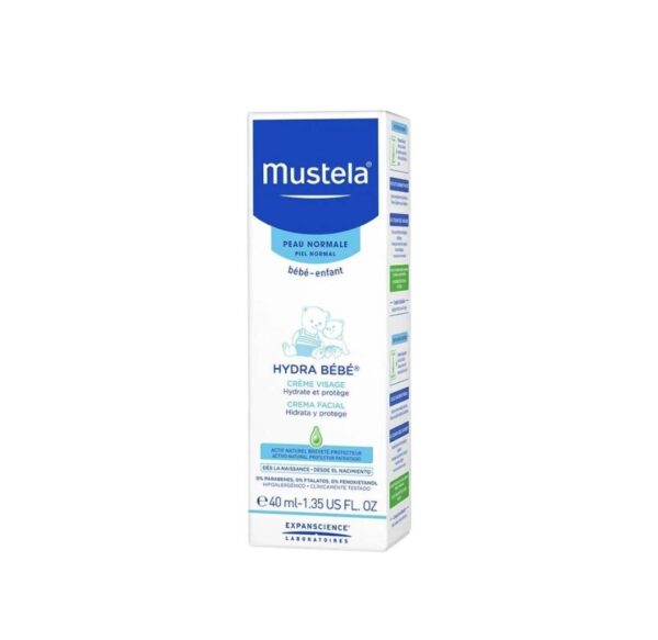 Crema Facial Mustela Hydra Bebé Piel Normal 40ml