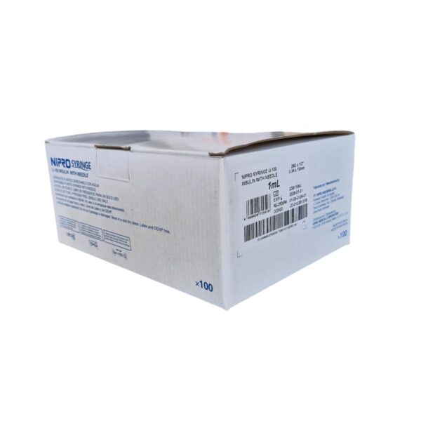 Jeringa Insulina 1Ml 29g x 1/2 nipro