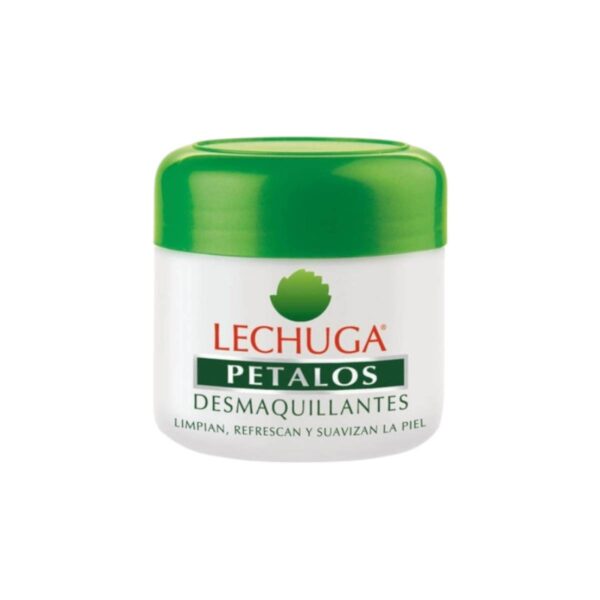 Lechuga petalos desmaquilladores x 50