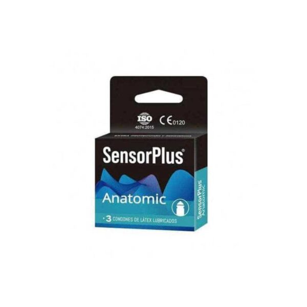 Sensor Plus Preservativos Anatomic 1 Caja x 3 Und