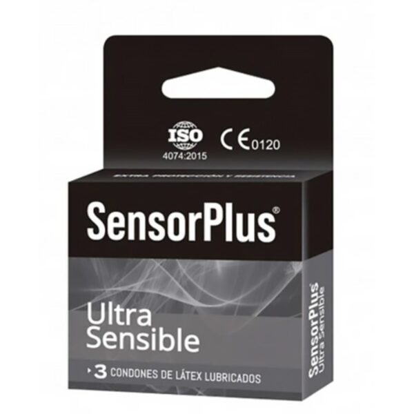 Sensor Plus Preservativos Ultra Sensibles 3 Und