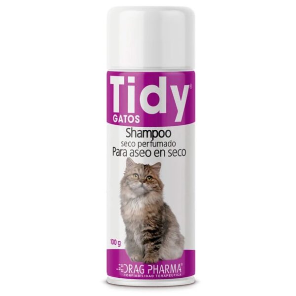 Tidy Shampoo  Gatos Aseo En Seco 100 Gr