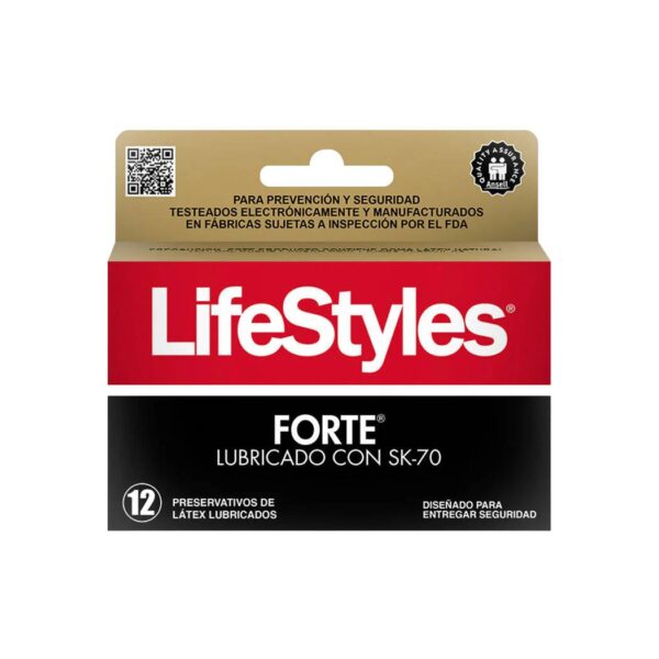 Lifestyles Forte X12 Condones