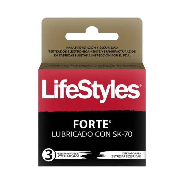 Lifestyles Forte X3 Condones