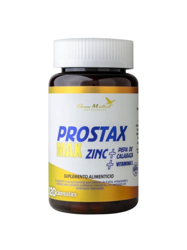 Prostax Max 120capsulas Green Medical