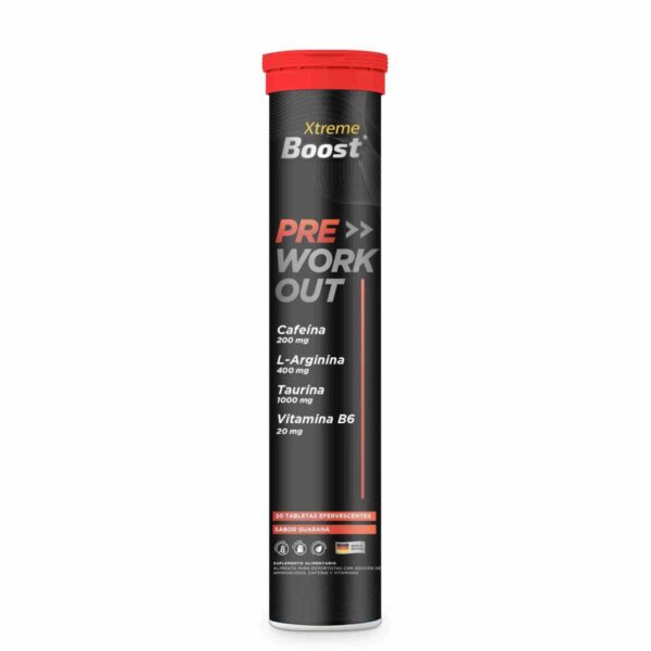German Energy Pre Workout Xtreme Boost 20 tabletas
