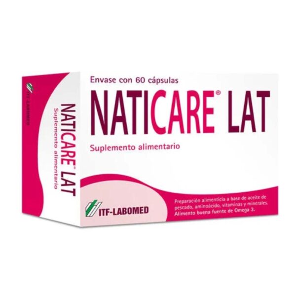 Naticare Lat 60 Capsulas