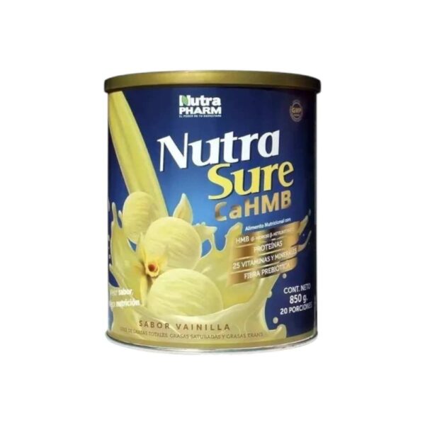 Nutrasure CaHMB Sabor Vainilla 850 gr