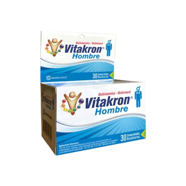 Vitakron Hombre x 60 Comprimidos Recubiertos