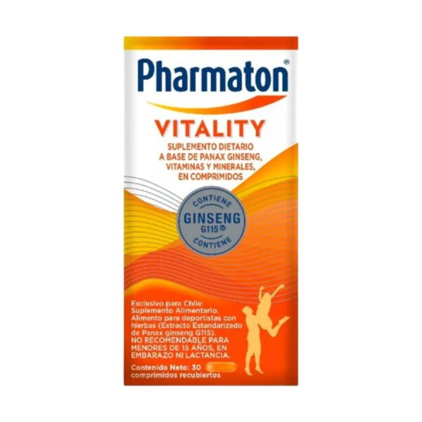 Multivitamínico + Minerales + Gingseng G115  30Comp Pharmaton