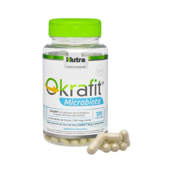 Okrafit Microbiota 120 cap Nutrapharm
